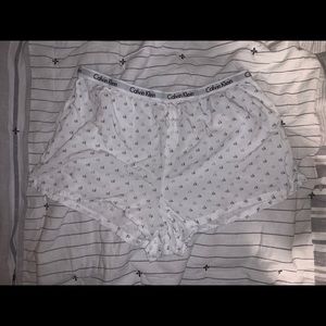 Calvin Klein sleep boxers